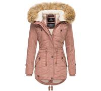 Navahoo Women Winter Jacket Quilted Parka Coat Teddy Faux Fur Warm Lined La Viva