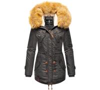 Navahoo Women Winter Jacket Quilted Parka Coat Teddy Faux Fur Warm Lined La Viva
