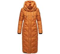 Navahoo Women's Winter Coat, Warm Quilted Coat, Extra Long with Waffle Hood, XS-XXL, M