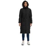 Navahoo Women's Winter Coat Warm Quilted Coat with Waist Drawstring Der Wahnsinn 14 S-3XL, black, M