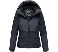 Navahoo Women's Winter Jacket Warm Quilted Jacket with Fleece Lining and Hood Love Chicks XIV XS-XXL, navy, M
