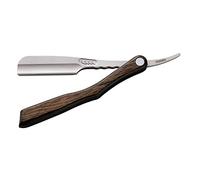 Navaja de Afeitar Shavette Feather Artist Club SS Madera Escocesa
