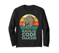 Navajo Code Talkers Native American Day Navajo Tribe Indian Long Sleeve T-Shirt