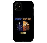 Navajo Father Sky Mother Earth Symbols Tribal Case for iPhone 11