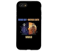 Navajo Father Sky Mother Earth Symbols Tribal Case for iPhone SE (2020) / 7/8
