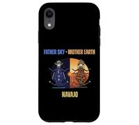 Navajo Father Sky Mother Earth Symbols Tribal Case for iPhone XR