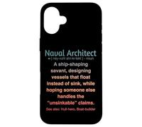 Naval Architect Case for iPhone 16 Plus