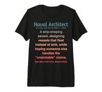 Naval Architect Premium T-Shirt