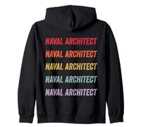 Naval Architect Zip Hoodie