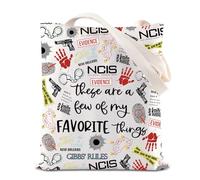 Naval Criminal Investigative Service TV Show inspired Gift True Crime Junkie Tote Bag Naval Crime Show Merch (NCIS)