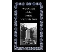 Naval Military Pre - War Record of the University Press Oxford - Ne - T555z