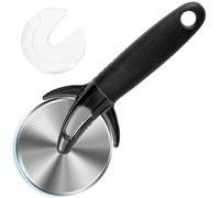 Navani Pizza Cutter, Stainless Steel Pizza Cutter Wheel, Easy to Cut and Clean, Dishwasher Safe,Super Sharp Pizza Slicer, Professional Pizza Knife 8.5 Inch, 2023050601