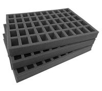 Navara Replacement Tray Set for Gamesworkshop Classic plastic figure case. Carry 150 troops on 25mm bases. Ideal for 15 squads of 10 troops 40mm tall