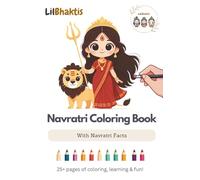 Navaratri Coloring Book: With fun facts about the Goddess Durga