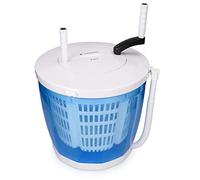 Navaris 2-in-1 Mini Washing Machine and Spin Dryer - Holds up to 1 kg - Portable Hand Cranked Non-Electric Top Washer/Dryer for Camping, Caravans