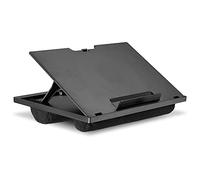 Navaris Adjustable Laptop Lap Tray - Laptop Stand Desk, Lap Tray with Cushion, Drawing Table