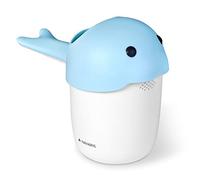 Navaris Baby Hair Rinser - Cute Animal Jug for Bath with 3 Different Pour Spouts - Helps Keep Water and Shampoo Out of Baby's Face and Eyes - Blue