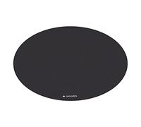 Navaris Round Yoga Mat - 120cm Diameter Circular Exercise Mat 0.6cm Thick - Non-Slip Training Mat for Pilates Workout Home Gym Meditation