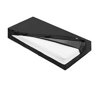Navaris Single Mattress Protector - Black Mattress Bag for Storing, Transporting, Moving Mattress - Heavy Duty Mattress Protector - 80 x 200cm