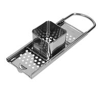 Navaris Spaetzle Pasta Maker - Homemade German Noodle and Dumpling Press - Flat Grater for Making Noodles - Stainless Steel and Dishwasher Safe Dumplings Maker