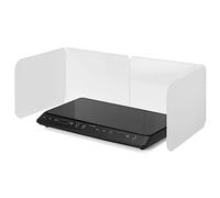 Navaris Splatter Guard For Cooking - 4 Sided Splatter Guard For Hob - Splashback Protection For Kitchen Counter - Gas Hob Protector For Kitchen Counter Work Top