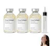 Navaro Collagen Peptide Lifting Ampoule, Navaro deep collagen silk peptide Intensive Ampoule | With Peptide Serum | Firming, Hydrating & Wrinkle Care(3 PCS)