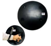 NAVCRAFTS Medieval Archer's Buckler Shield Battle Ready Gear Viking Shield - SCA Combat Death Archer Shield For Reenactment, Buhurt, Handmade Steel Viking Shield