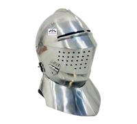 NAVCRAFTS Medieval Knight Helmet, Full Face Visor, Renaissance Armour, Medieval Helmet for Cosplay & Role Play