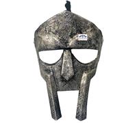 NAVCRAFTS MF DOOM-Style Gladiator Mask - Hand Forged Steel Viking Mask Medieval Knight Cosplay Armor Halloween Party Props, Gift For Him