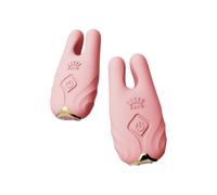Nave Vibrating Nipple Clamps - Pink