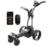 NAVEE Birdie 3 Remote Electric Golf Trolley - Compact One-Touch Folding Golf Cart, Dual Motors, 220Wh Battery for 36 Holes, 4+1 Wheel Stability System, App Control & Power-Assist Mode
