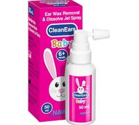 NAVEH PHARMA® CleanEars Baby | Fast-Acting Ear Wax Removal Drops | Breaks Down & Dissolves Wax in Just 1 Treatment | Clinically Proven to Be 37% More Effective (50 ml)