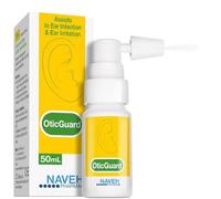 NAVEH PHARMA Otic Guard Natural Ear Spray 3 in 1 Herbal-Oil Blend for Ear Infections & Pain, Itchy Ears Ear Wax Removal Kit Softener for Clogged Ear Relief and Swimmer’s Ear (50 ml)