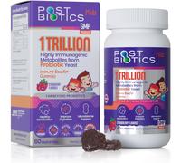 NAVEH PHARMA Postbiotics Kids Strawberry Gummies. Ages 4+, 1 Trillion Good Bacteria 200X Ingred