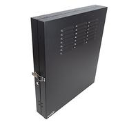 NavePoint 2U Vertical Wall Mount Enclosure for 19" Networking Equipment, Servers, Switch and Patch Panels, Low Profile, 20" Depths, Max Weight Capacity 150 Lbs