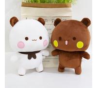NAVESO 2Pcs Bubu Dudu Stuffed Animal, Teddy Bear Plush Toy, Bear Cuddly Toy, Kawaii Soft Plush Pillow, Cartoon Plush Toy, Plush Animal Toys, Birthday Christmas Party Gifts for Kids Girls Boys, 22cm