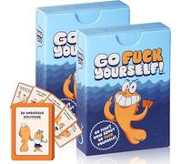 NAVESO Adult Go Fish Card Game, Go F* Yourself! How About Goes F* Yourself, Lassic Interactive Fun Family and Educational Games for Friends, Couples and Coworkers Great Gift Idea