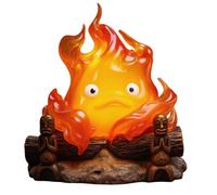 NAVESO Calcifer Night Light, Calcifer Lamp, Anime Light, Cute Flame Night Light, Flickering Flame Lights, Atmosphere Light for Christmas, Home Decoration and Camping [Energy Class A+++]