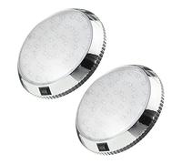 NAVESO RV Interior Light, 2 Pcs 12V LED Ceiling Dome Roof Light 46 LED， Caravan Interior Lighting With ON/OFF Switch, Interior Spot Lights for Campervan, Motorhome, Vehicle, Boat, Trailer, Marine