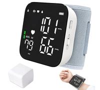 NAVESO Wrist Blood Pressure Monitor, Blood Pressure Monitors Wrist, 90x2 Reading Memory,Automatic Voice,LCD Screen, Blood Pressure Machines for Home Use or Travel Use