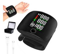 NAVESO Wrist Blood Pressure Monitor, Rechargeable Blood Pressure Monitors Wrist, 99x2 Reading Memory,Automatic Voice,LCD Screen, Blood Pressure Machines for Home Use or Travel Use