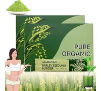 Naveta Pure Organic Barley Grass Powder - Barley Grass Juice Powder - Naveta Barley Grass Powder,Organic for Women and Men, Vegan Friendly (2 boxes)