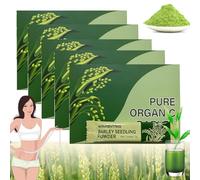 Naveta Pure Organic Barley Grass Powder - Barley Grass Juice Powder - Naveta Barley Grass Powder,Organic for Women and Men, Vegan Friendly (5 Boxes)