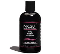 Navi Hair Loss Shampoo to Restore Hair Growth, DHT Blocker Shampoo for Thinning Hair with Biotin and Vitamin E, Paraben and Sulfate Free, Hair Regrowth for Men and Women, 237ml
