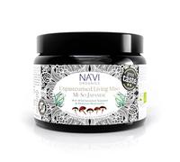 Navi Organics Japanese Style Unpasteurised Living Miso Paste 500g | Instant Miso Soup | Aged 2 Years with Seaweed & Mushroom Blend | Rich in Enzymes & Probiotics | Gluten Free Soup & Cooking