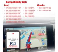 Navi SD Card Sync2 F12 2024 Kuga Mondeo S-Max C-Max Focus Sync2 HM5T-19H449-FG for Ford Car
