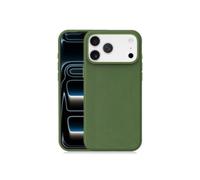 Naviang Tech-Woven iPhone 17 Pro Case, MagSafe Compatible (Olive Green) | High-density woven fabric with TPU frame, built-in magnetic ring, Camera Control button, and raised screen and camera edges.