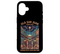 Navidad en el Viejo San Juan Reyes Magos Case for iPhone 16