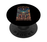 Navidad en el Viejo San Juan Reyes Magos PopSockets Adhesive PopGrip