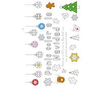 Navidad para colorear: Libro con 12 diseños navideños en formato horizontal para colorear y enviar como postal. Libro creativo, relajante y perfecto para regalar.